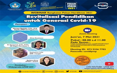 Webinar Revitalisasi Pendidikan untuk Generasi Covid 19